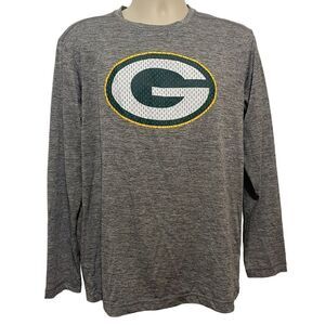 NFL Green Bay Packers Gray Athletic Shirt